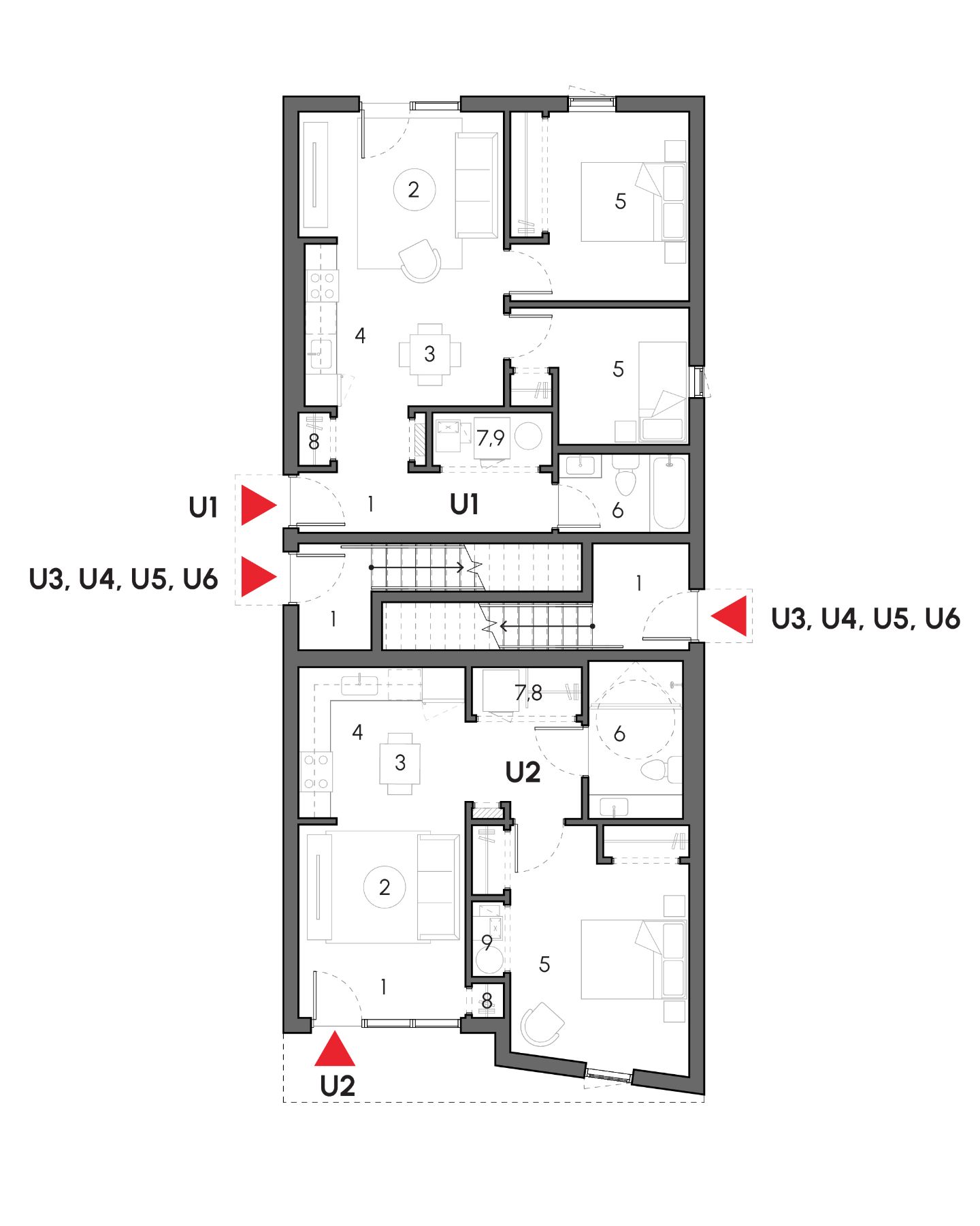 Plan du rez-de-chaussée